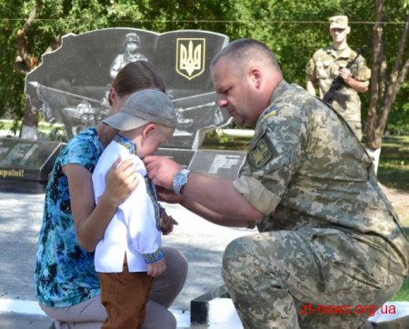 У Бердичеві відкрили пам’ятник героям АТО