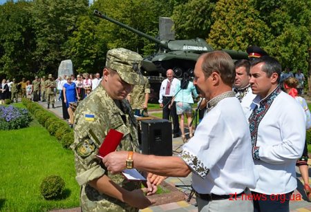 Імена 143 загиблих воїнів АТО увіковічені на меморіалі