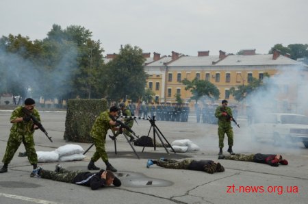 У Житомирі курсанти прийняли присягу на вірність українському народові