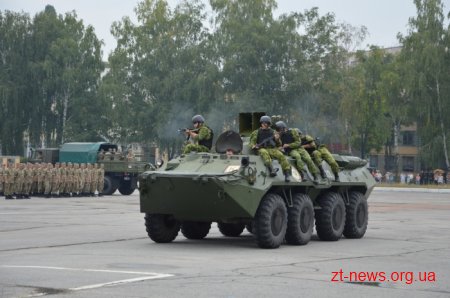 У Житомирі курсанти прийняли присягу на вірність українському народові