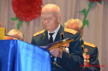 У Житомирі ветеранів привітали із 70-річчям завершення Другої світової війни