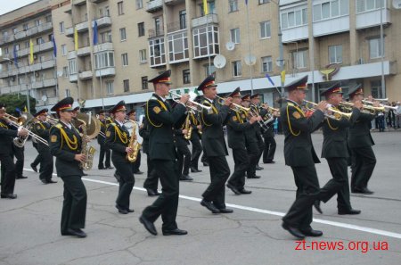 У Житомирі відбувся перший всеукраїнський фестиваль військових оркестрів
