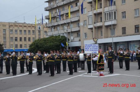 У Житомирі відбувся перший всеукраїнський фестиваль військових оркестрів