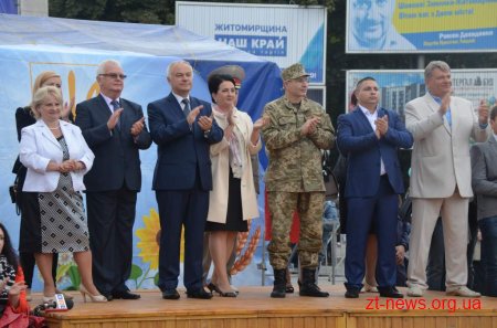 У Житомирі відбувся перший всеукраїнський фестиваль військових оркестрів