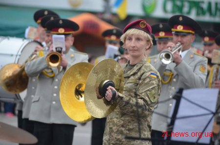 У Житомирі відбувся перший всеукраїнський фестиваль військових оркестрів