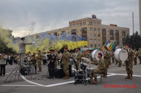 У Житомирі відбувся перший всеукраїнський фестиваль військових оркестрів
