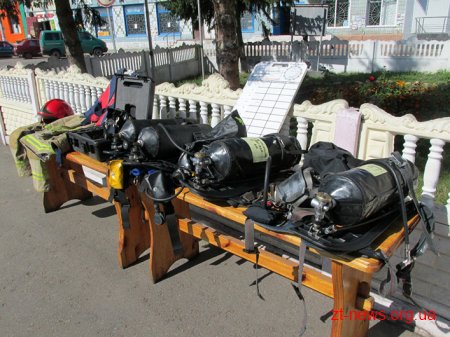 Рятувальники Коростеня презентували сучасну європейську техніку