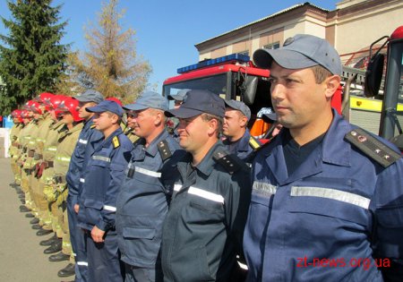 Рятувальники Коростеня презентували сучасну європейську техніку