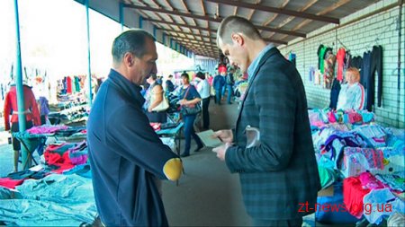 У Житомирі міліція виявляє іноземців-нелегалів на місцевих ринках