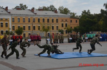 У Житомирі відбулося відкриття фінальних змагань Спартакіади серед допризовної молоді