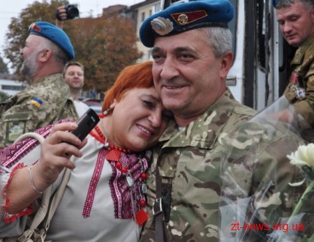 У Житомирі зустріли легендарну 81-у бригаду