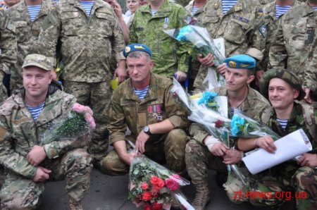 У Житомирі зустріли легендарну 81-у бригаду