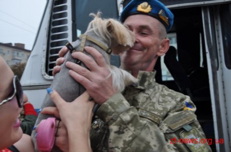 У Житомирі зустріли легендарну 81-у бригаду