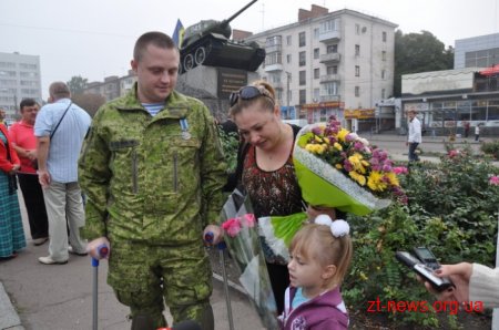 У Житомирі зустріли легендарну 81-у бригаду