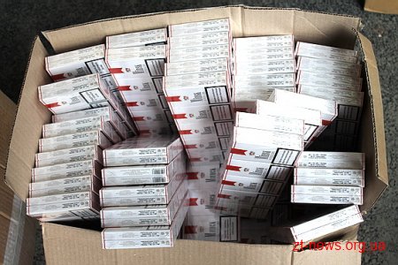 Партію цигарок вилучила в Житомирі податкова міліція
