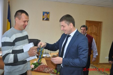 Сергій Машковський вручив ключі від квартири учаснику АТО