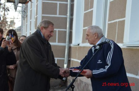 У Житомирі відкрили дошку до 105-річчя створення Волинського гімнастичного товариства "Сокіл"