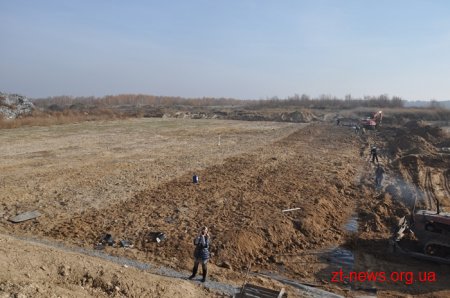 Голова ОДА перевірив хід будівництва полігону твердих побутових відходів у м. Новоград-Волинський