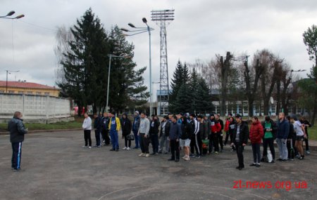 У Житомирі кандидати у патрульні поліцейські розпочали тестування з фізичної підготовки