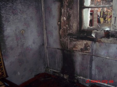 На Житомирщині вогнеборці врятували на пожежі трьох малолітніх дітей