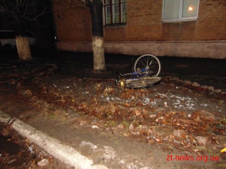 Допоможіть розшукати водія-втікача, який у Коростені збив велосипедиста