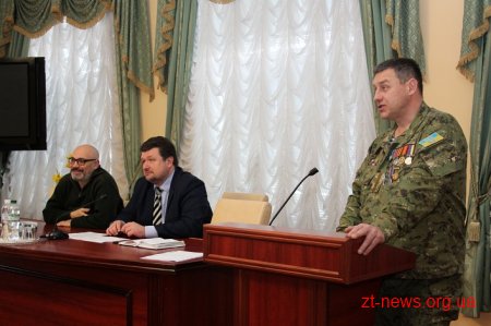 У Житомирі обговорюють створення координаційного центру «Рух ветеранів»