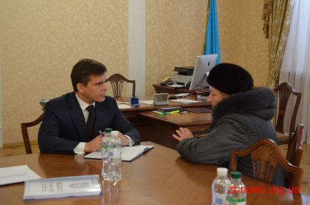 У День відкритих дверей міський голова приймав житомирян без попереднього запису