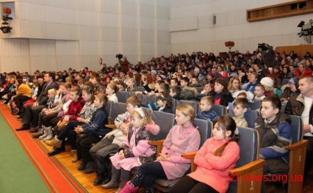 Перший новорічний концерт для дітей у Житомирі