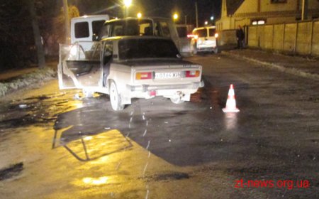 У Бердичеві поліція шукає водія "Фольксвагена", який пішки втік з місця ДТП