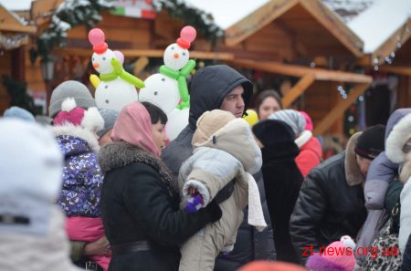 Молитвою на майдані ім.С.П.Корольова житомиряни відзначили Різдво Христове