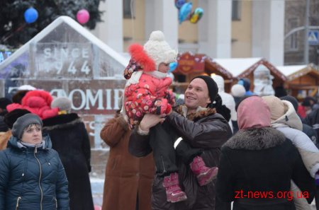 Молитвою на майдані ім.С.П.Корольова житомиряни відзначили Різдво Христове