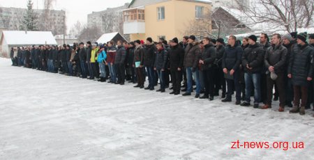 У Житомирі навчання розпочали майбутні патрульні поліцейські