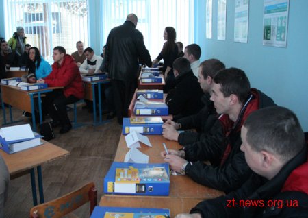 У Житомирі навчання розпочали майбутні патрульні поліцейські