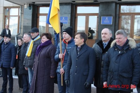 У Житомирі «Живим ланцюгом» підтримали соборність України