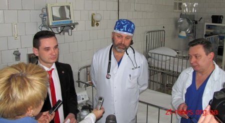 Благодійний фонд передав обласній дитячій лікарні інфузійний насос