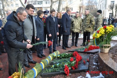 У Житомирі вшанували пам'ять учасників бойових дій на території інших держав