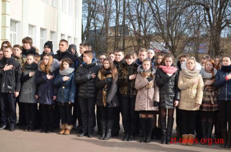 У Житомирі відкрили дошку Герою Небесної Сотні Якову Зайку