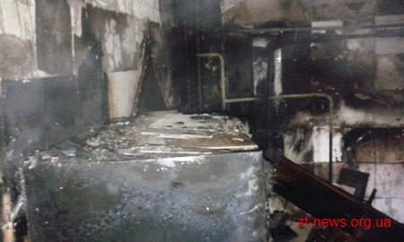 На Житомирщині вогнеборці врятували на пожежі жінку