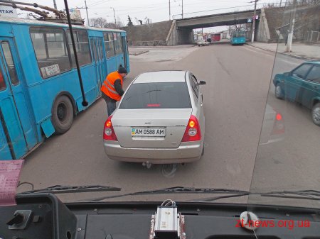 В Житомирі на маршрут вийшов новий тролейбус