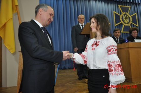 10 квартир отримали працівники СБУ Житомира, які були в АТО