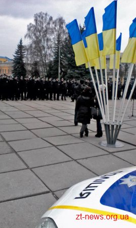 Житомирські поліцейські склали присягу на вірність українському народу