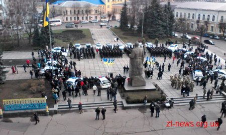 Житомирські поліцейські склали присягу на вірність українському народу