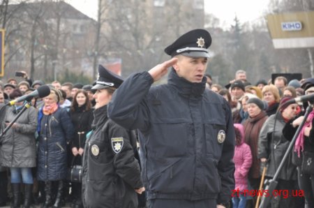 Житомирські поліцейські склали присягу на вірність українському народу