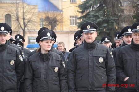 Житомирські поліцейські склали присягу на вірність українському народу