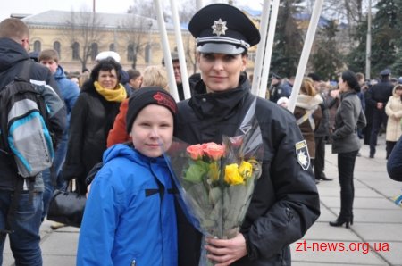Житомирські поліцейські склали присягу на вірність українському народу