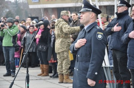Житомирські поліцейські склали присягу на вірність українському народу
