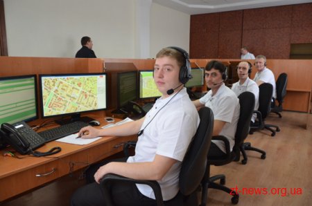 У Житомирі запрацював Центр управління поліції "Служба 102"