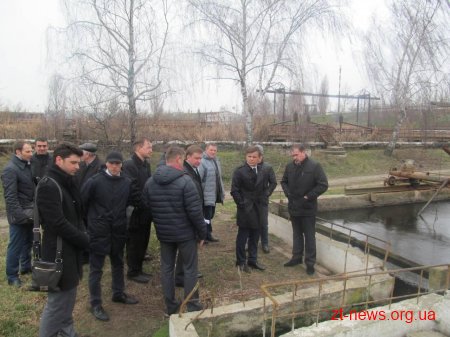 Мер Житомира перевірив роботу очисних споруд