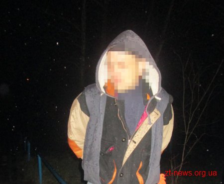 На Житомирщині поліцейські затримали на гарячому автомобільного злодія