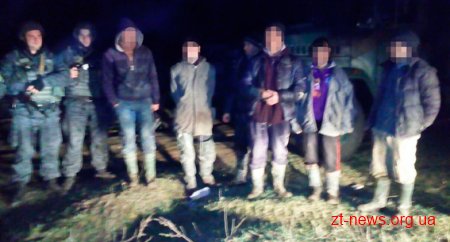 За минулу ніч поліція та нацгвардійці затримали 15 старателів-нелегалів на Олевщині